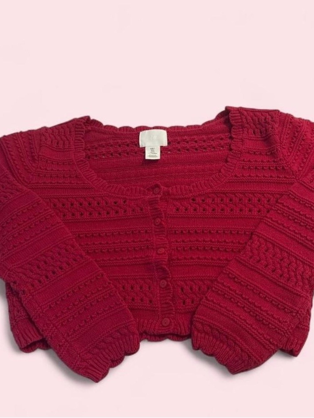 H&M Bright Pink Knit Top